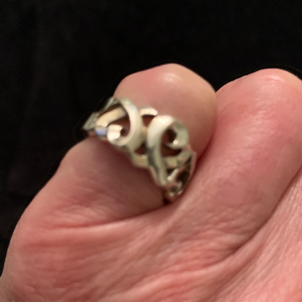 TIFFANY & CO Palamo Hearts Ring